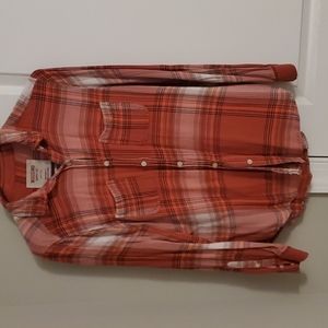 Flannel long sleeved Mossimo shirt